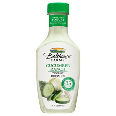 Bolthouse Farms Cucumber Ranch Yogurt Dressing  - 14 Fl. Oz. - Image 3