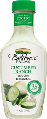 Bolthouse Farms Cucumber Ranch Yogurt Dressing  - 14 Fl. Oz. - Image 2