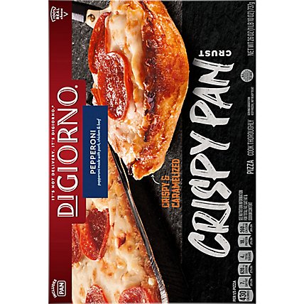 DIGIORNO Pizza Crispy Pan Pepperoni Frozen - 26 Oz - Image 6