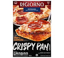 DIGIORNO Pizza Crispy Pan Pepperoni Frozen - 26 Oz