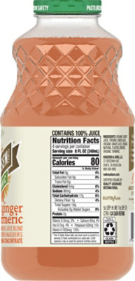 R.W. Knudsen Family Organic Carrot Ginger Turmeric Beverage - 32 Fl. Oz. - Image 3