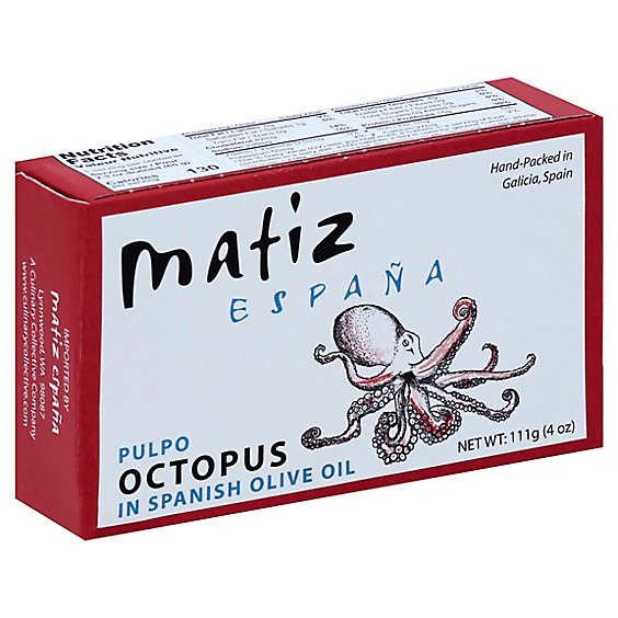 Matiz Gallego Octopus in Olive Oil - 4.2 Oz