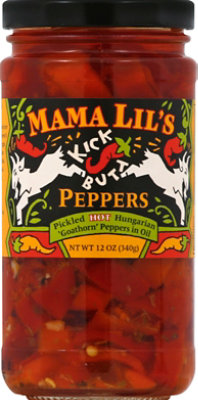 Mama Lils Kick Butt Goathorn Peppers - 12 Oz - Image 2