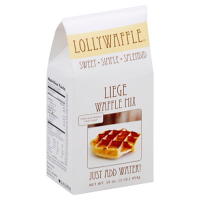 Lollywaffle Liege Waffle Mix - 16 Oz - Safeway