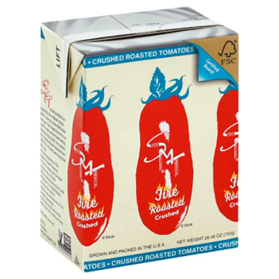 San Marzano Tomatoes Crushed Regular Fire Roasted - 26.46 Oz - Image 1