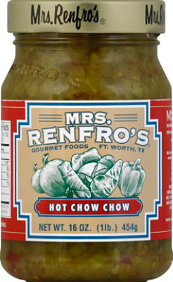 Mrs Renfro Hot Chow Chow - 16 Oz - Image 2