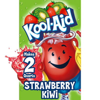 Kool-Aid Unsweetened Strawberry Kiwi Artificially Powdered Soft Drink Mix Packet - 0.17 Oz - Image 2