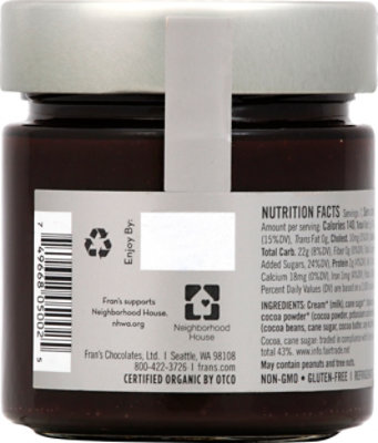 Frans Sauce Dark Chocolate - 11 Oz - Image 3