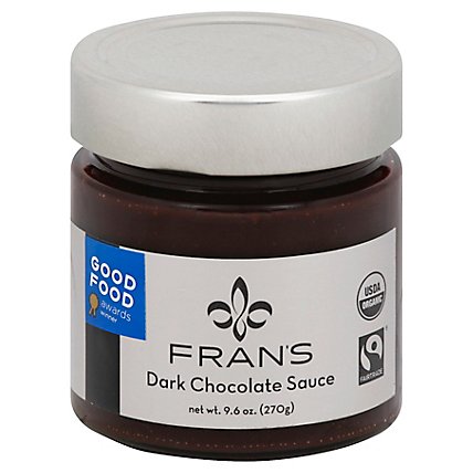 Frans Sauce Dark Chocolate - 11 Oz - Image 1