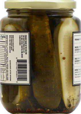 Seattle Pickle Co. Fresh Dill Pickle - 24 Oz - Image 3