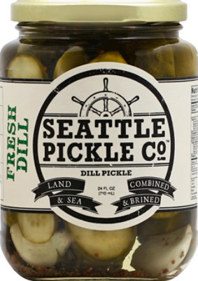 Seattle Pickle Co. Fresh Dill Pickle - 24 Oz - Image 2