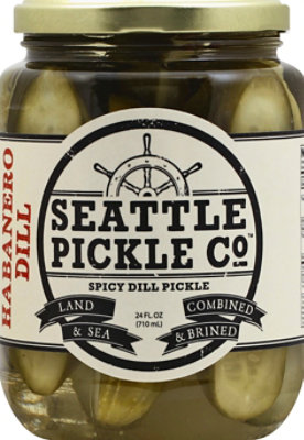 Seattle Pickle Co. Habanero Dill Pickle - 24 Oz - Image 2