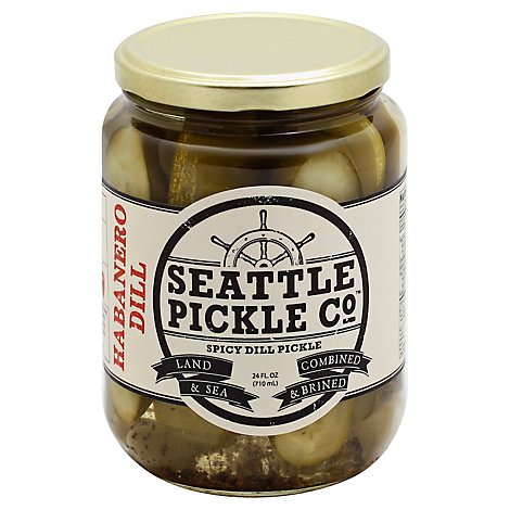 Seattle Pickle Co. Habanero Dill Pickle - 24 Oz