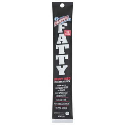 Sweetwood Smokehouse Fatty Smoked Meat Stick Honey Bbq - 2 Oz - Image 3