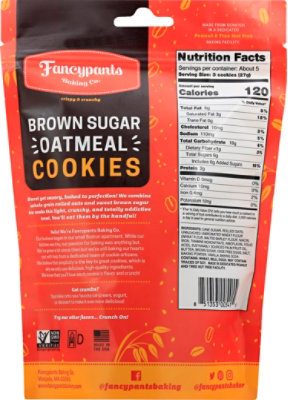 Fancy Pants Brown Sugar Oatmeal Cookie - 5 Oz - Image 5
