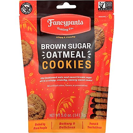 Fancy Pants Brown Sugar Oatmeal Cookie - 5 Oz - Image 2