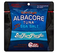 Sea Fare Pacific Tuna Albacore Sea Salt Wild Caught - 3 Oz