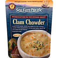 Sea Fare Pacific Soup Clam Chowder New England Style - 9 Oz - Image 2