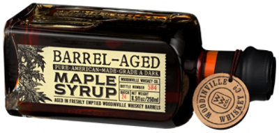 Woodinville Whiskey Barrel-Aged Grade A Maple Syrup - 8.5 Oz - Image 4