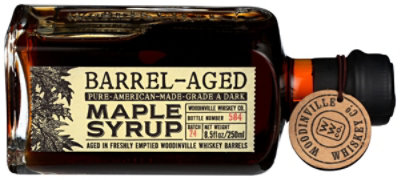 Woodinville Whiskey Barrel-Aged Grade A Maple Syrup - 8.5 Oz