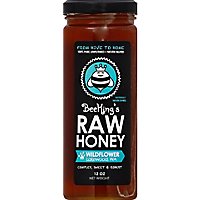 BeeKings Honey Raw Wildflower - 12 Oz - Image 2
