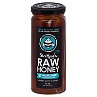 BeeKings Honey Raw Wildflower - 12 Oz - Image 1
