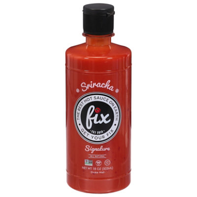 Fix Hot Sauce Sriracha Bottle - 17 Oz - Image 3