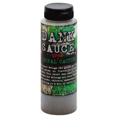 Dank Sauce Spicy Nopal Cactus Sauce - 10 Oz - Image 1