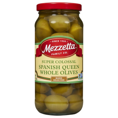 Mezzetta Olives Green Fancy Colossal - 10 Oz - Image 3