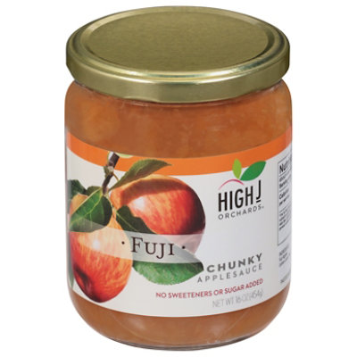 High J Orchards Applesauce Chunky Fuji No Sugar Added - 16 Oz - Image 2