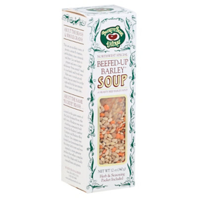 Buckeye Beans & Herbs Soup Beefed Up Barley - 12 Oz - Image 1