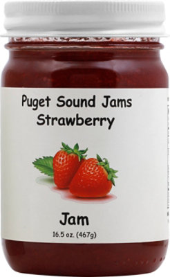 Puget Sound Strawberry Jam - 16.5 Oz - Image 2