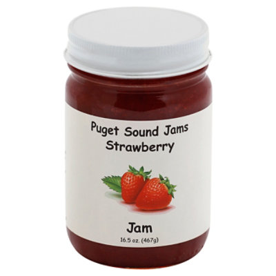 Puget Sound Strawberry Jam - 16.5 Oz - Image 1