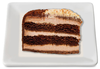 Bakery Cake Cheesecake German Chocolate Chuckanut Slice - Each - Image 1