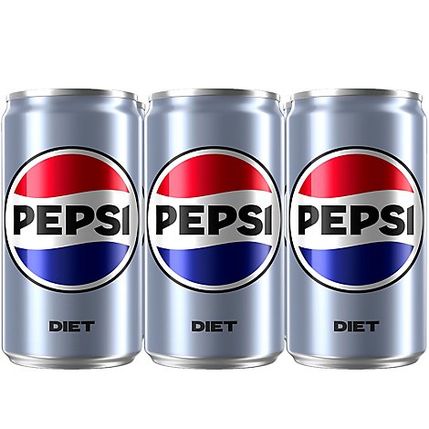 Pepsi Soda Diet Can - 6-7.5 Fl. Oz.