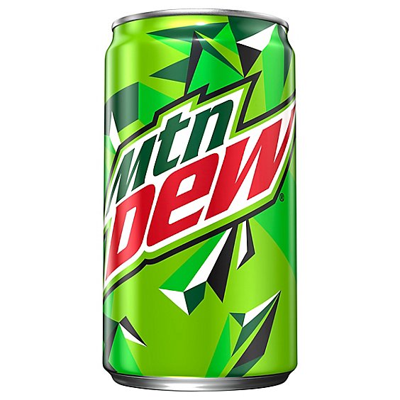 Mtn Dew Soda In Can - 6-7.5 Fl. Oz.