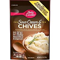 Betty Crocker Potatoes Mashed Sour Cream & Chives Pouch - 4.7 Oz - Image 2