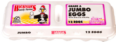 Hickmans Grade A Jumbo Eggs Safeway