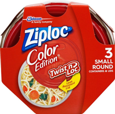 Ziploc Containers & Lids Twist N Loc Small - 3 Each - Image 2