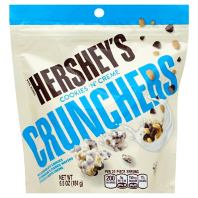 HERSHEYS Crunchers Cookies N Creme - 6.5 Oz