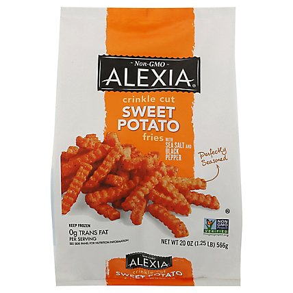 Alexia Fries Sweet Potato Seasoned Crinkle Cut - 20 Oz - Image 1