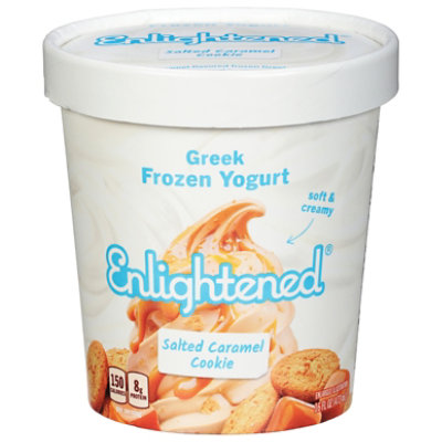 Enlightened Ice Cream Low Fat Sea Salt Caramel 1 Pint - 473 Ml - Image 3