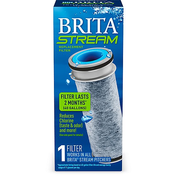 Brita BPA Free Stream Pitcher Replacement Water Filter - Each
