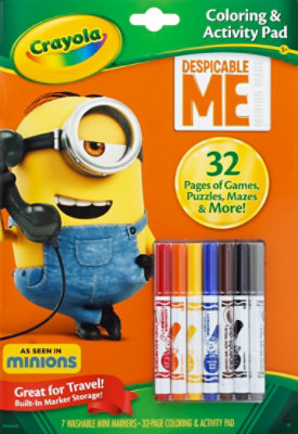 Crayola Color & Activity Book Despicable Me3 - Each - Image 2