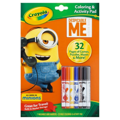 Crayola Color & Activity Book Despicable Me3 - Each