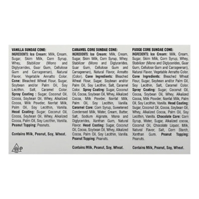 North Star Sundae Cones Vanilla Caramel Fudge - 96 Fl. Oz. - Image 5