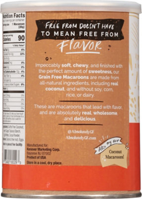 Absolutely Gluten Free Chocolate Macaroons - 10 Oz - Image 6