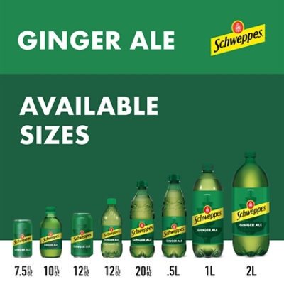 Schweppes Ginger Ale Soda - 6-7.5 Fl. Oz. - Image 3