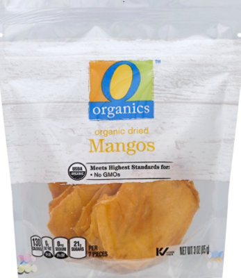 O Organics Mango Cheeks Dried - 3 Oz - Image 2