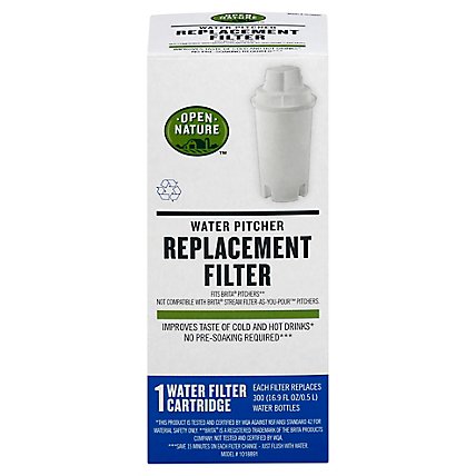 Open Nature Water Pitcher Replacement Filter - Each - Image 3